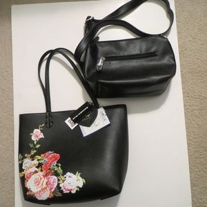 FINAL IMO CHARGE IT TOTE AND CROSSBODY BAG AND CHARGER